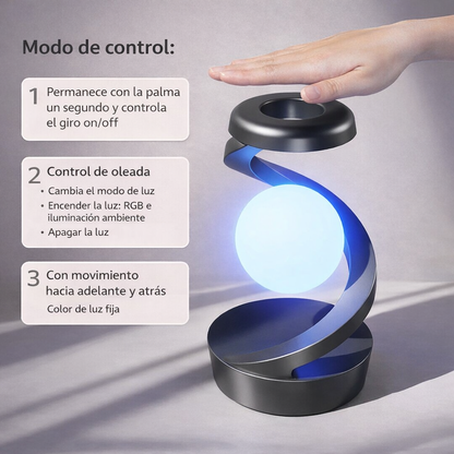 lampara de suspension giratoria