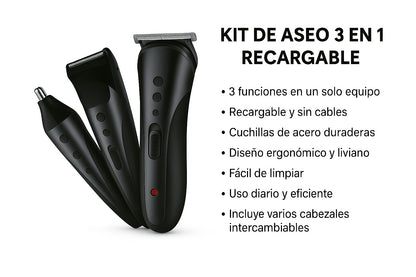 rasuradora 3 en 1